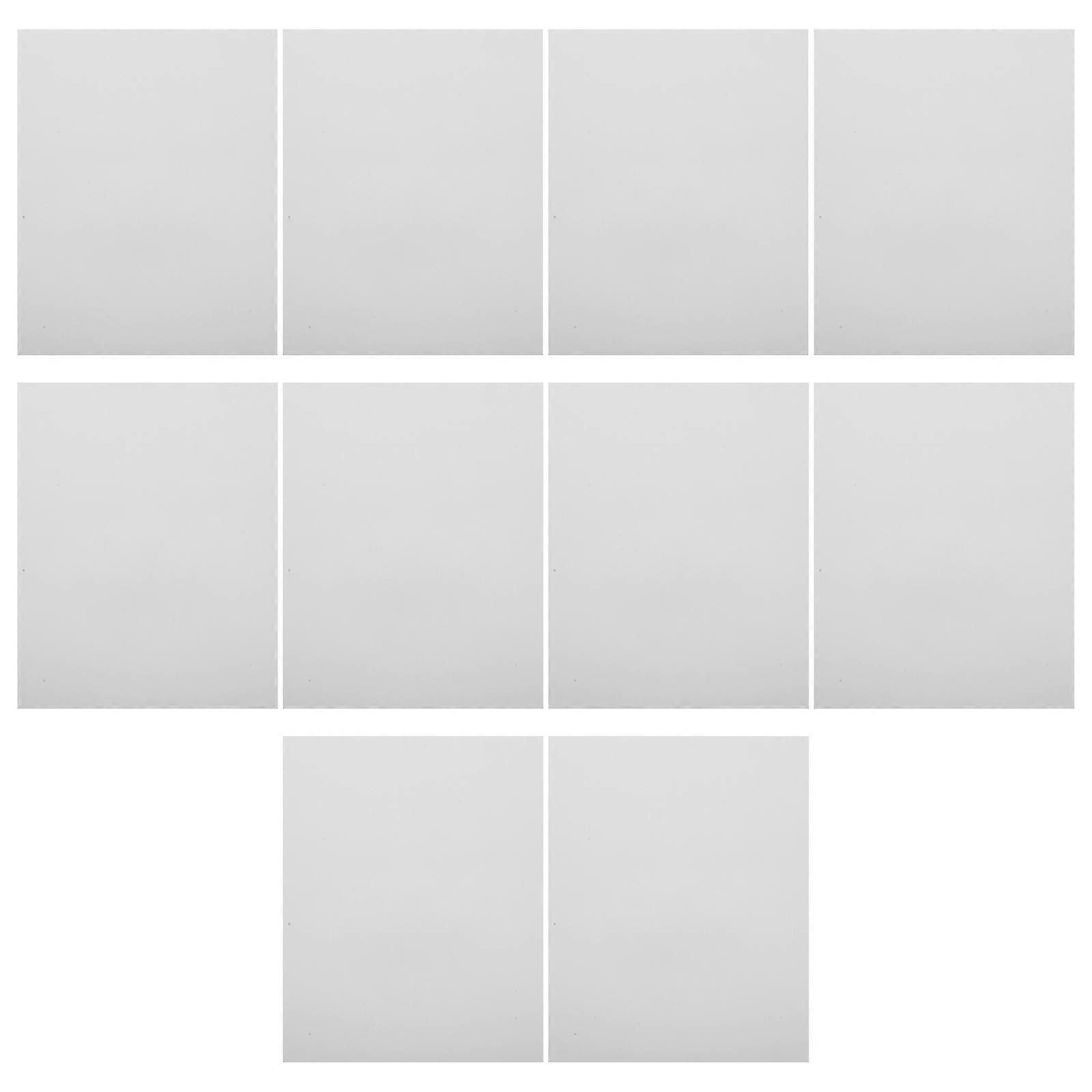 Board Foam Board Protective Pad for Poster 10Pcs White Polystyrene Material