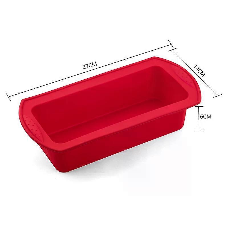 Rectangular Silicone Bread Pan Mold Toast Bread Mold Cake Tray Long Square Cake Mould Bakeware Non-stick Baking Tools