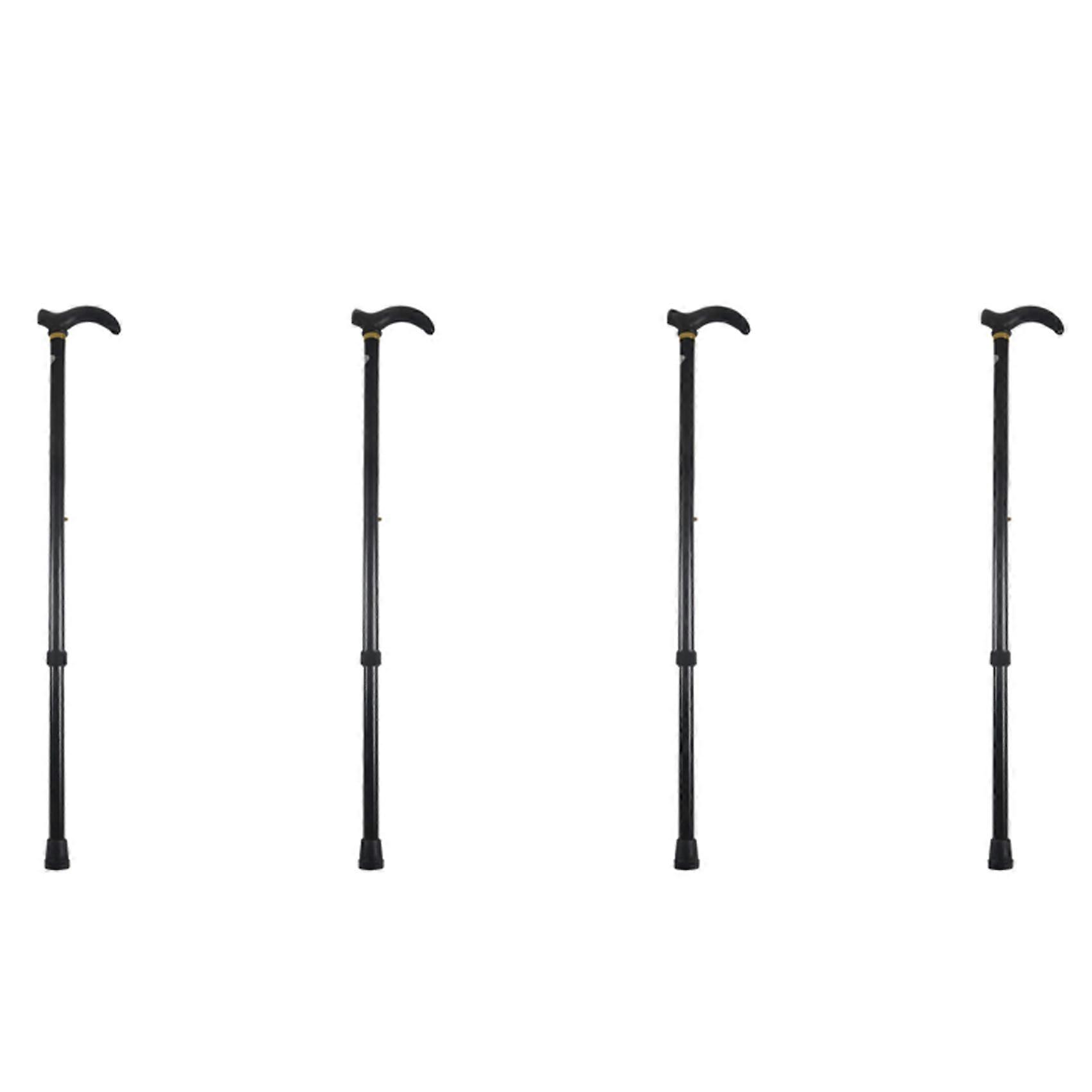 4X Aluminium Alloy Ultralight Walking Stick Adjustable Walking Cane for Elderly