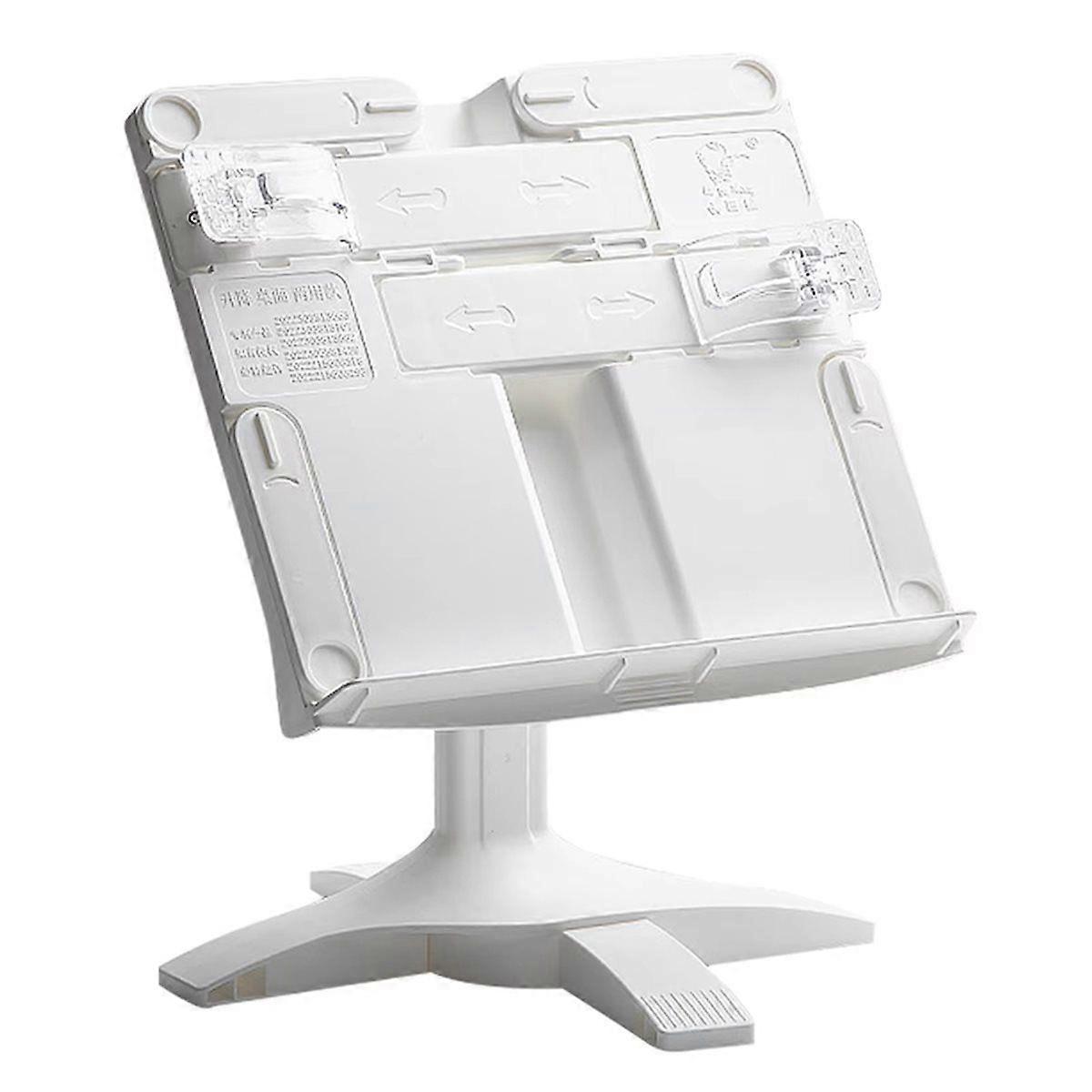 Reading Bookshelf Adjustable Rotatable Lifting Landing Reading Book Support Multifunctional Tablet