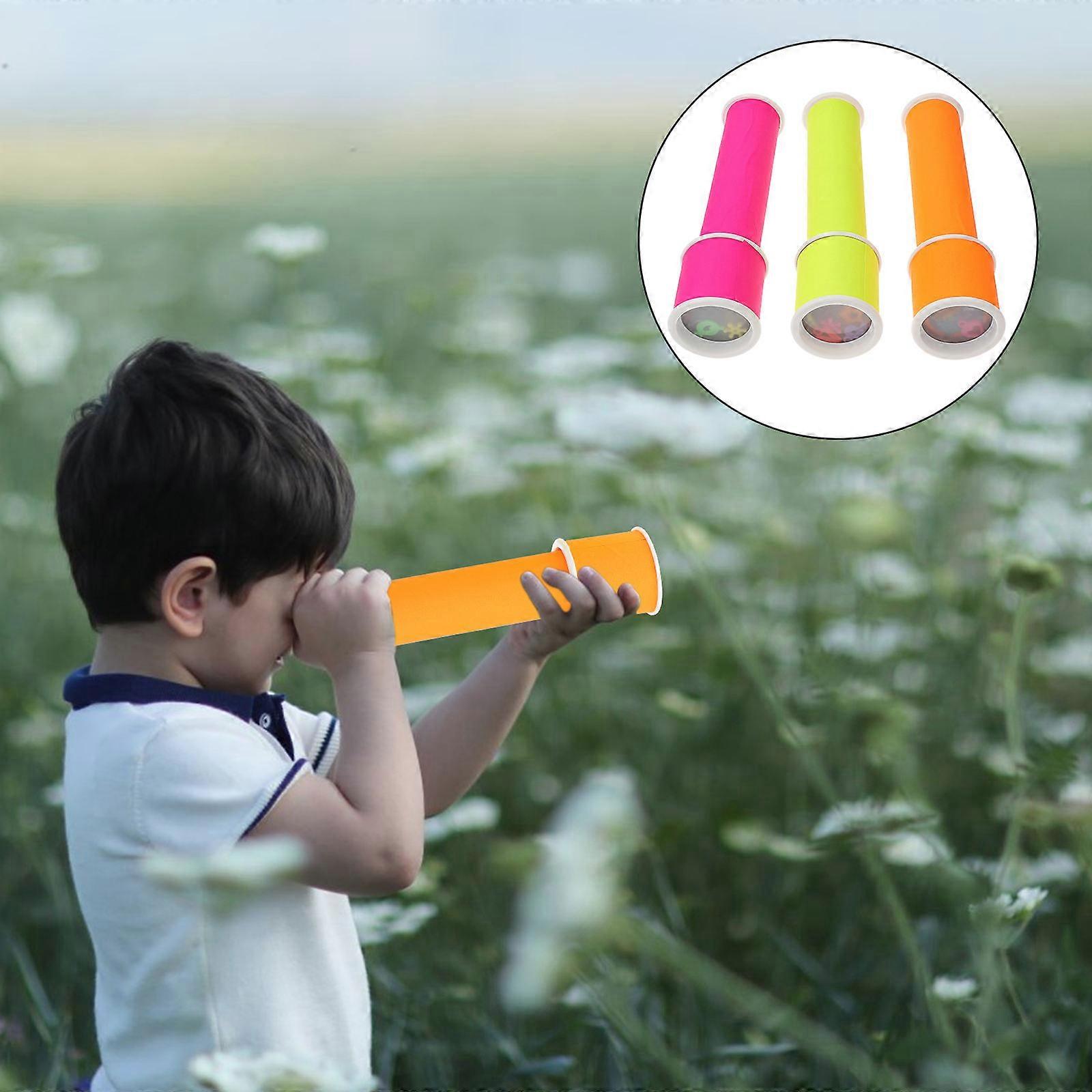 Toy 3Sets DIY Kaleidoscope Making Kit for Science Learning