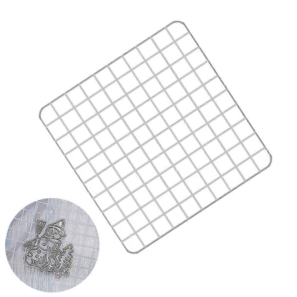 Clear Stamp Blocks Acrylic Stamping Blocks for Making Crafting Scrapbooking