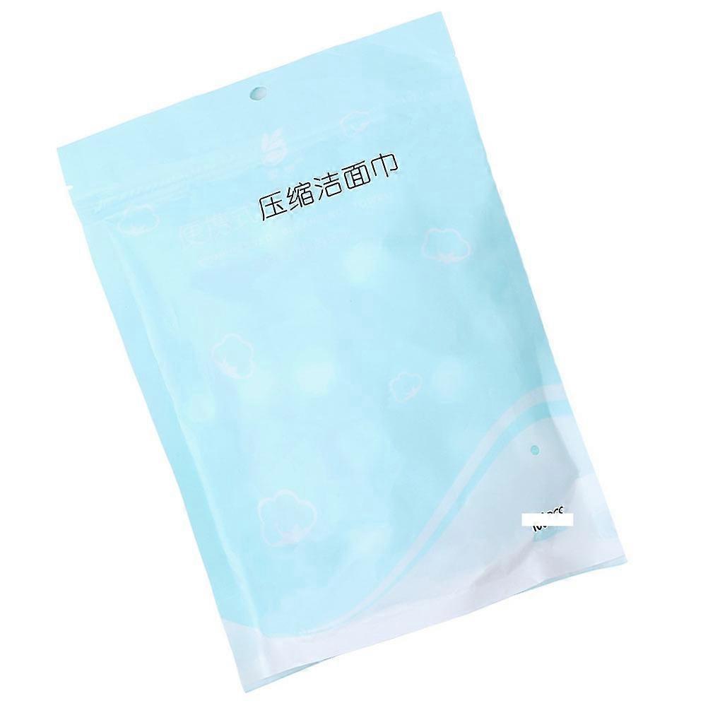 Compressed Towel Mini Disposable Facial for Cleaning Use 100Pcs