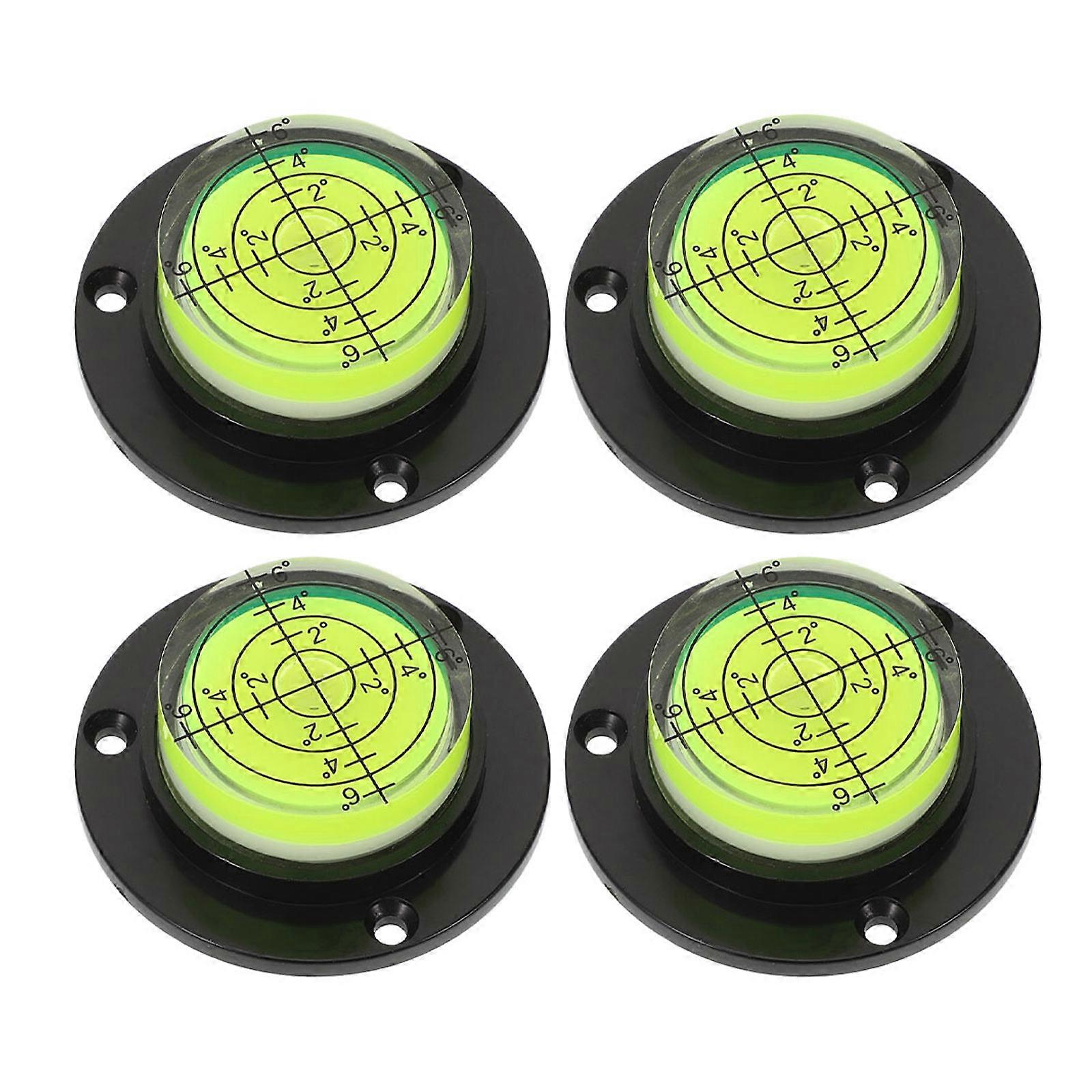 4Pcs Universal Bubble Level Tool for Measuring Use Precision Acrylic Multi