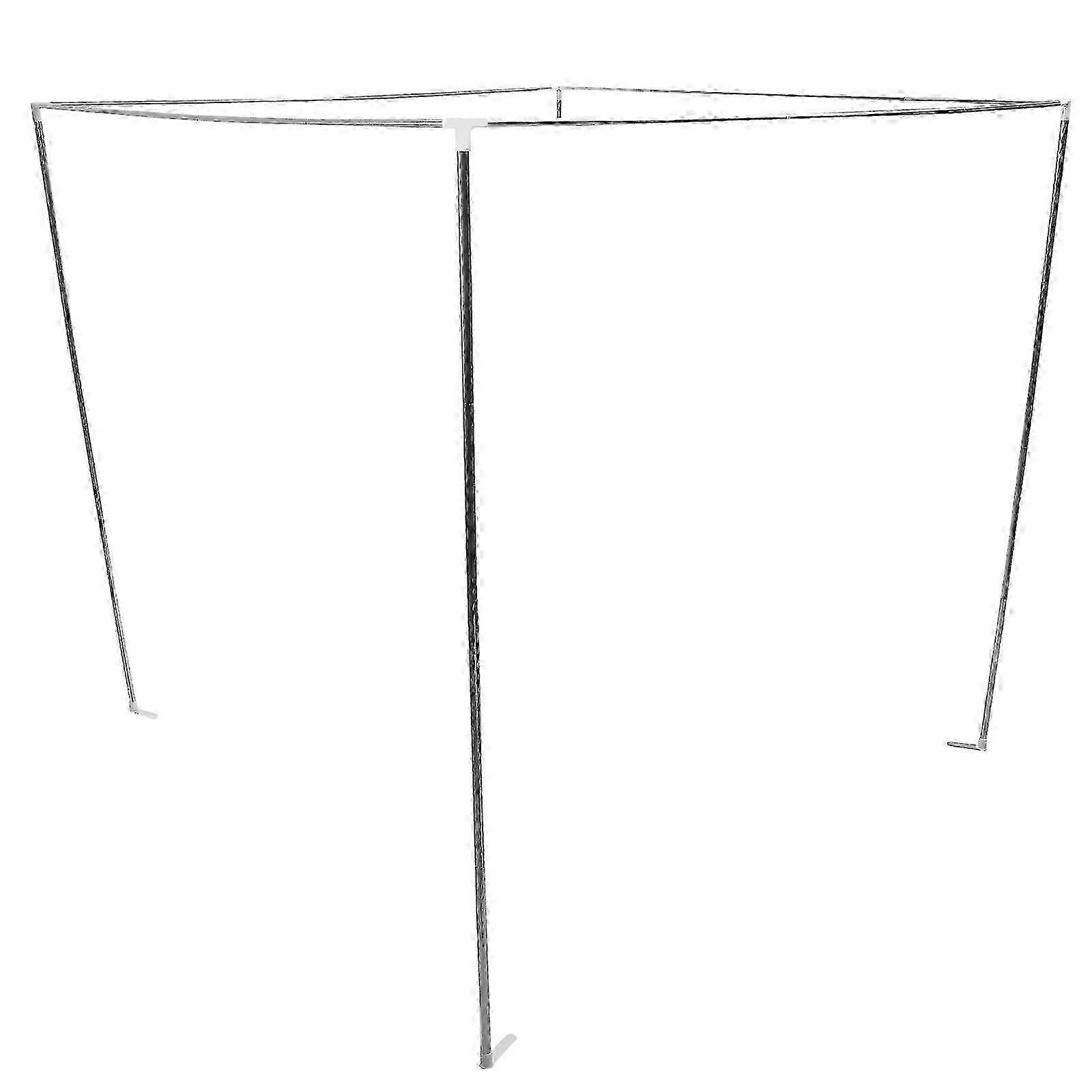 Metal Canopy Bed Frame Designed for Stability and Aesthetic Appeal