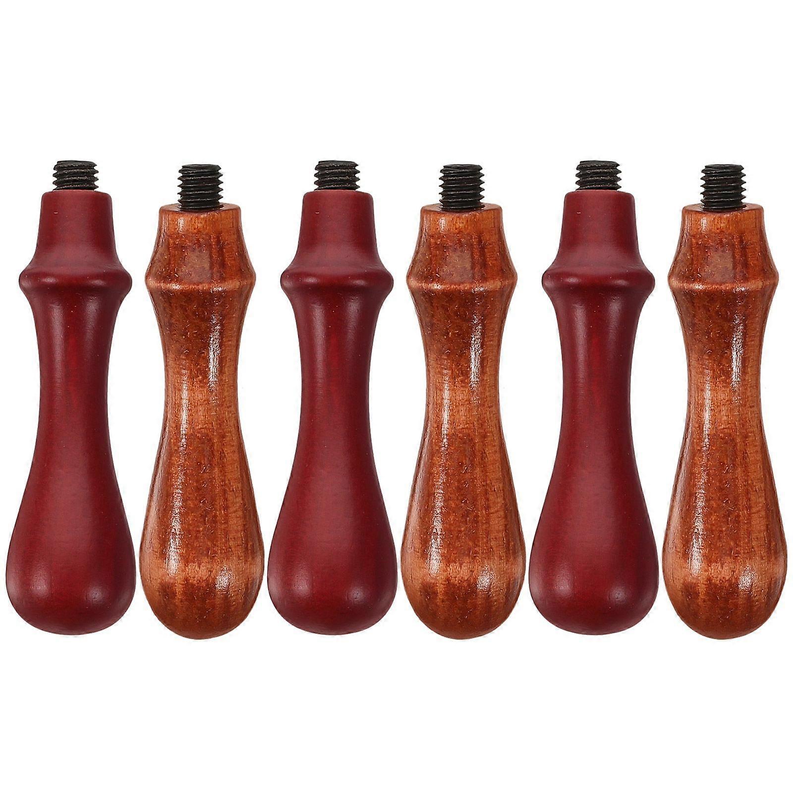 6Pcs Universal Wax Seal Stamp Replacement Handle DIY Crafts Accessories