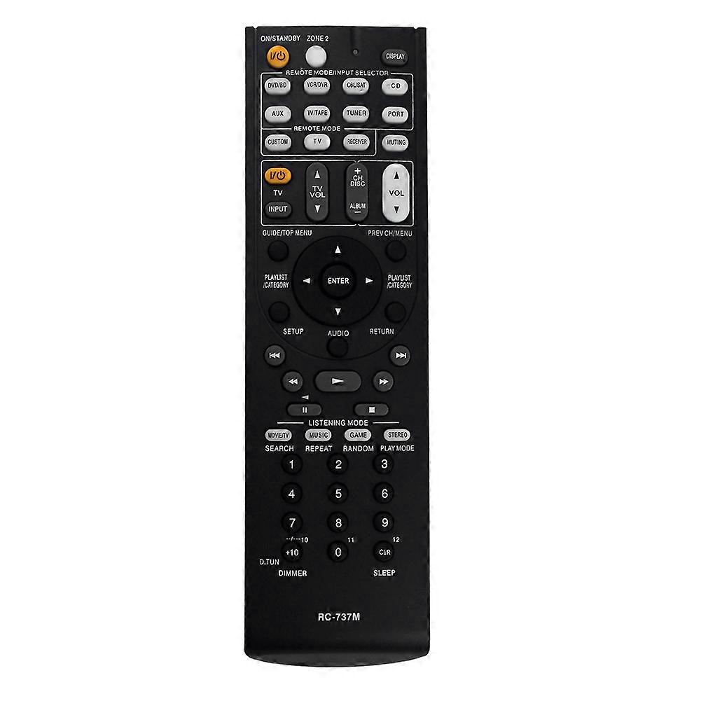 Replace RC-737M Remote Control for Onkyo AV Receiver Remote Control