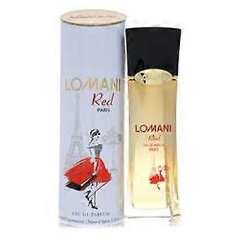  Lomani Red by Lomani - Eau De Parfum Spray 3.3 oz - Women 