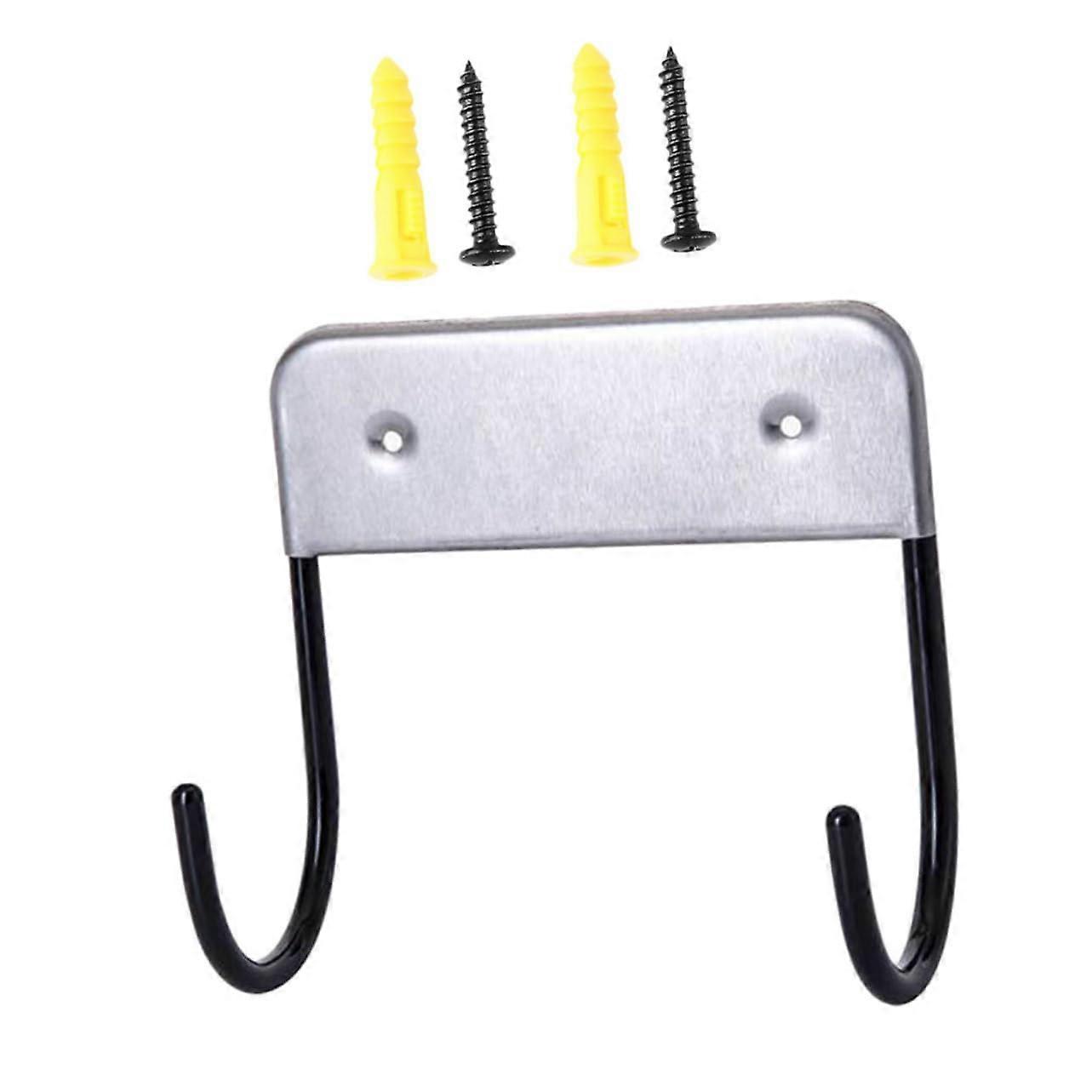 Ironing Board Holder Wall Mounted Rack with Hooks Heavy Duty SpaceSaving Storage