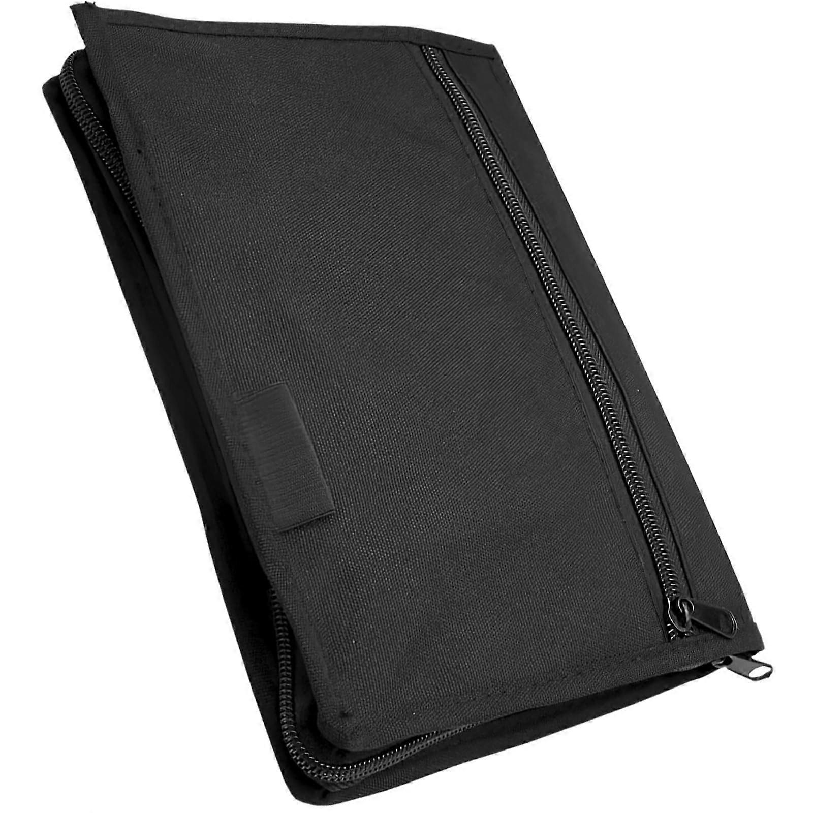 Car Document Organizer with MultiCompartment Storage and SpillProof Zipper for Glove Box