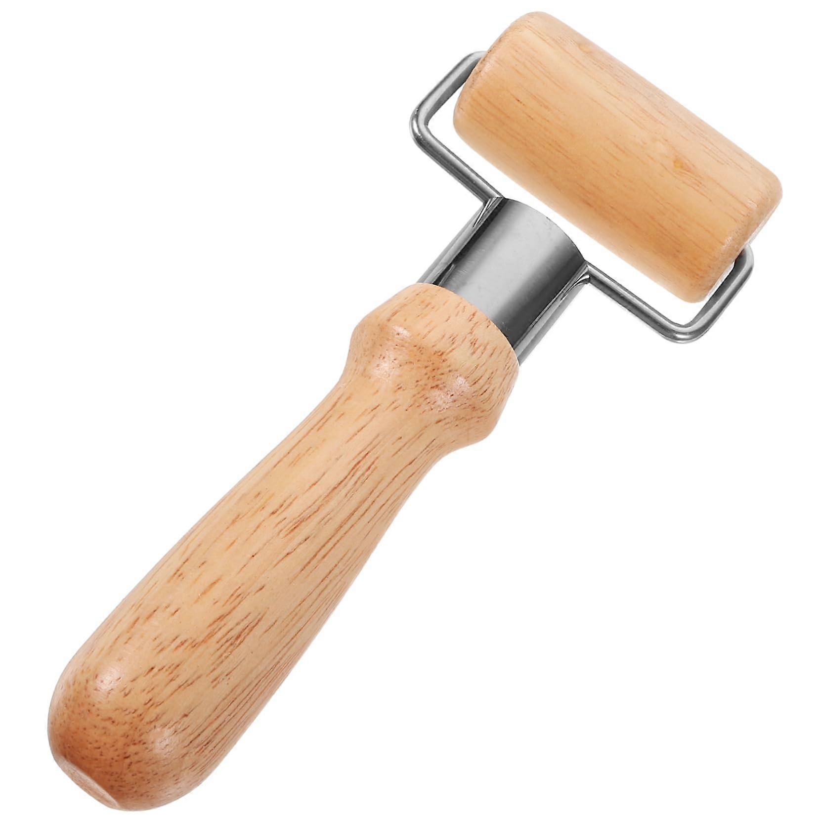 Wooden Rolling Pin for Baking NonStick Dough Roller with Smooth Surface and Ergonomic Handle
