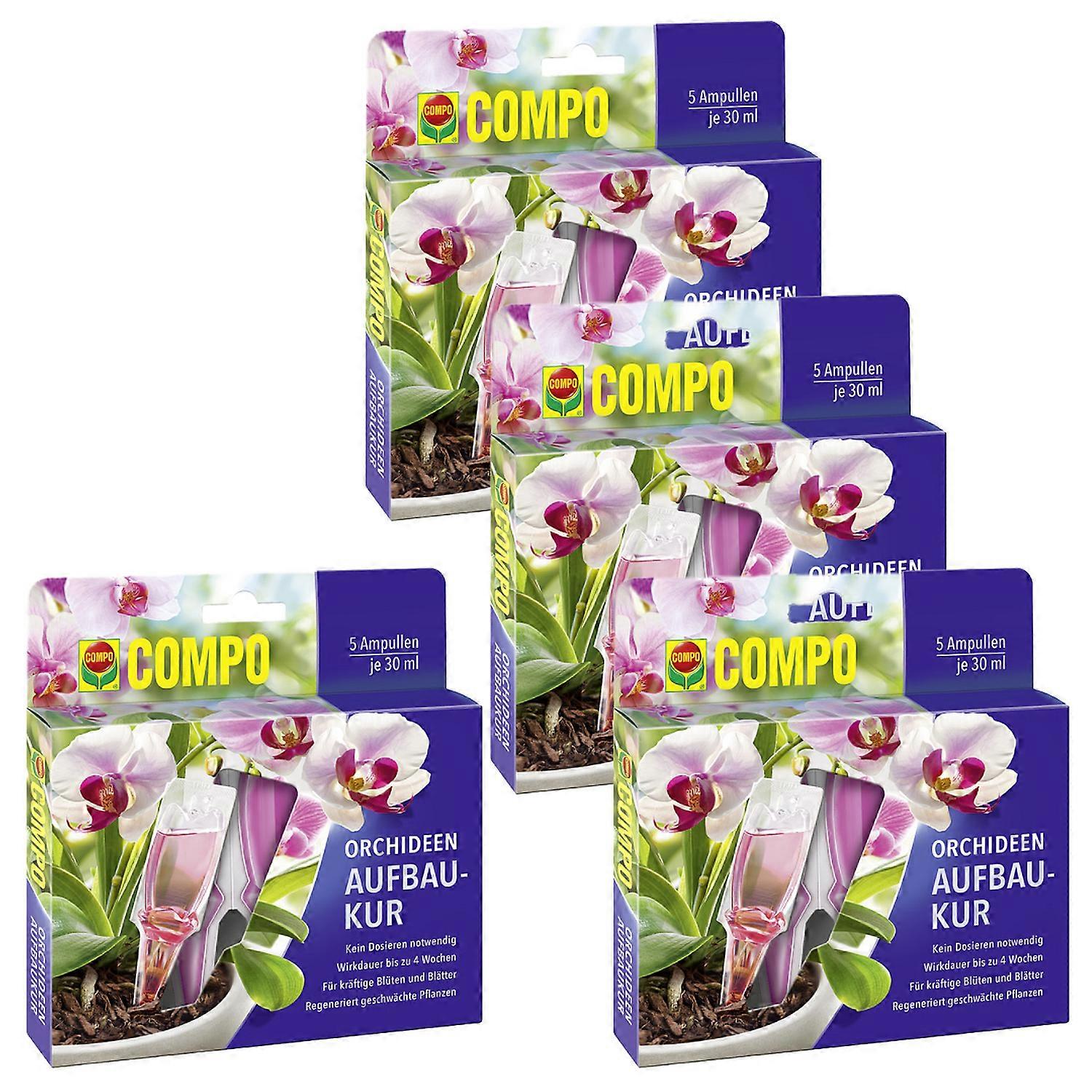 4 x COMPO orchid restoration, 5 x 30 ml