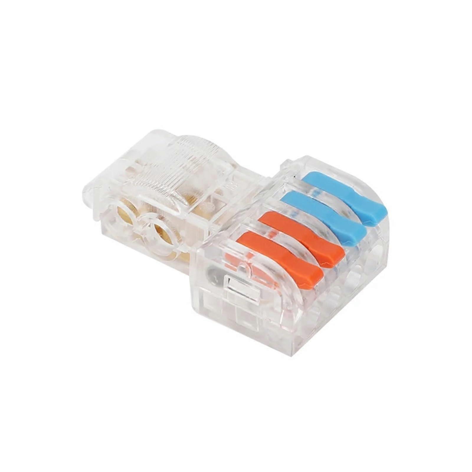 Wire Connectors Kit 10Pcs T Type Quick Splice AWG1410 Crimp Electrical Terminal Connectors