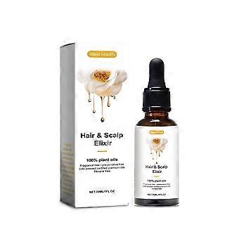 Il siero per la cura dei capelli nutre il cuoio capelluto, rinforza i capelli, brilla, ammorbidisce e brilla