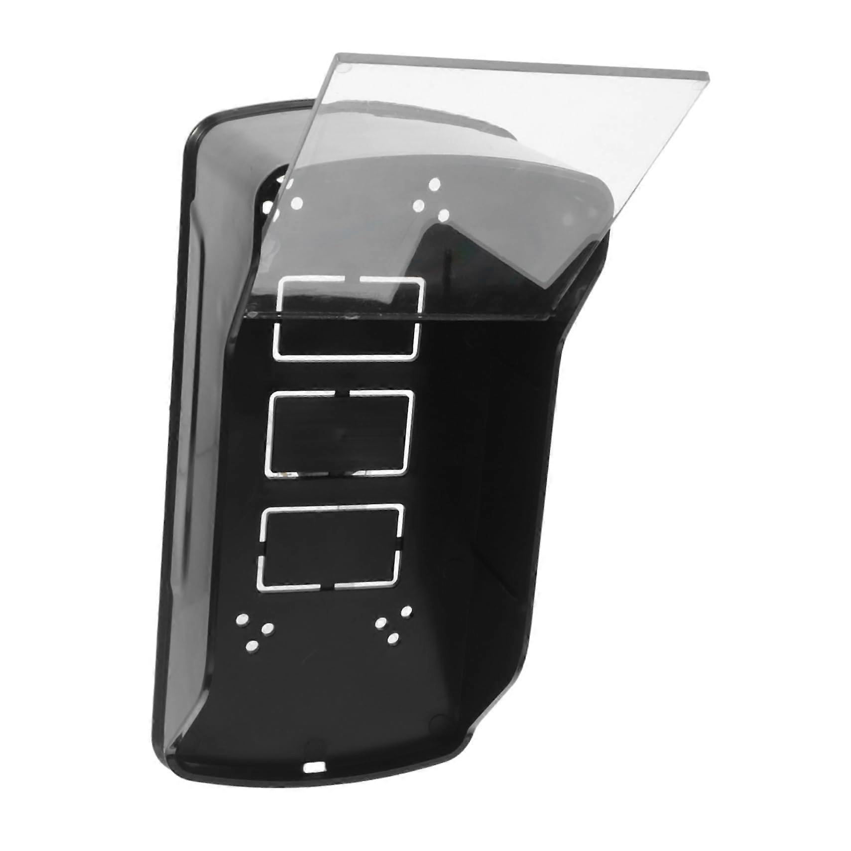 Transparent Doorbell Rain Cover Weatherproof UV Resistant Keypad Protector for Access Control