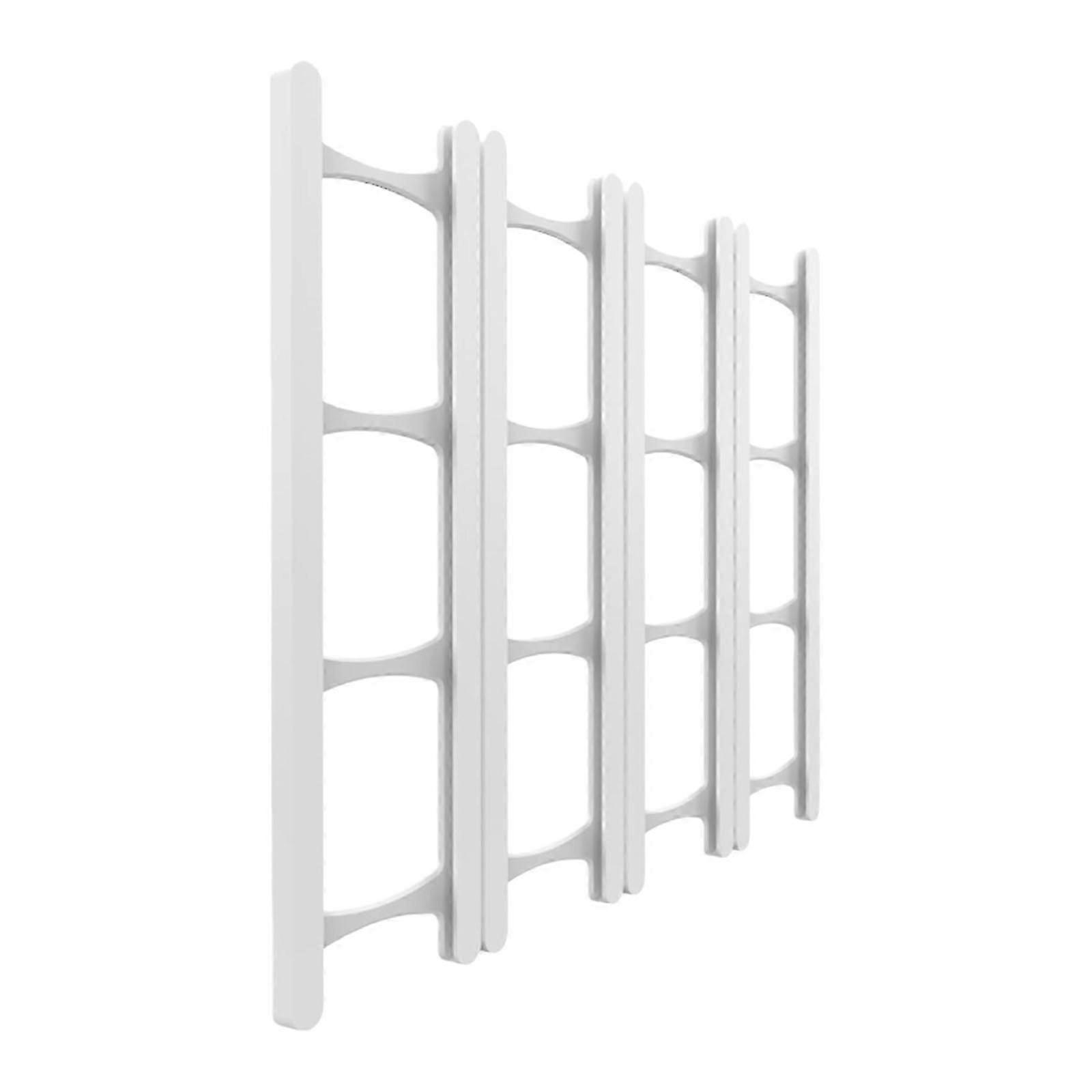 Adjustable Coffee Capsules Wall Holder Strong Sticky Adhesive Extendable ABS Space Saving Rack Organizers