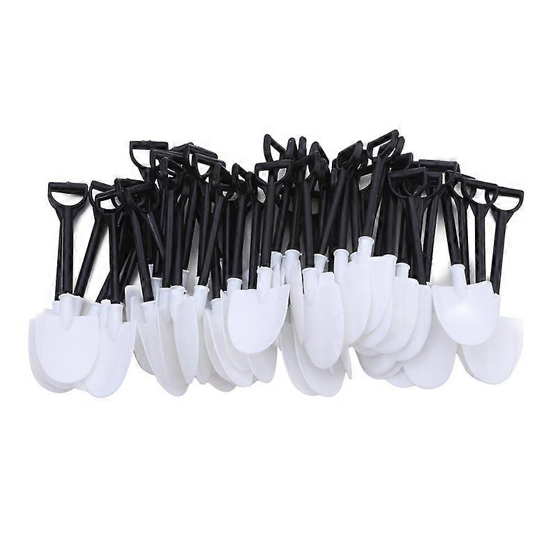 50pcs/pack Plastic Disposable Mini Shovel