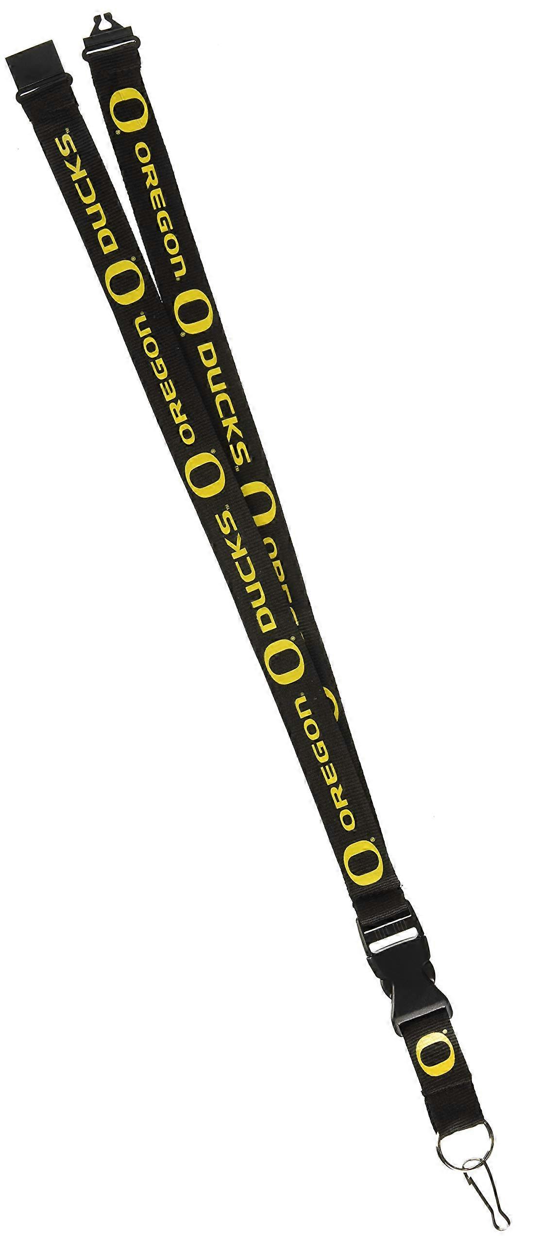 Oregon Ducks NCAA Black Lanyard