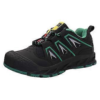 Leuke sneakers met print voor jongens en meisjes, vetersluiting, dikke zool, outdoorschoenen, wandel- en klimschoenen, trainingsschoenen, huidvriendelijke stof voor kinderen