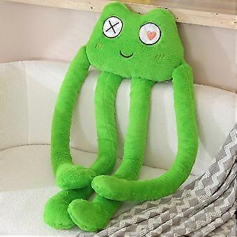 Long Cat Plush Body Pillow 39 Inches  Cute Black Cat with Octopus Tentacle, Soft Gift for Kids