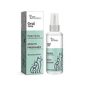 Husdjursmint Fresh Breath Spray, Rengör din hunds dåliga andedräkt Fresh Breath Care