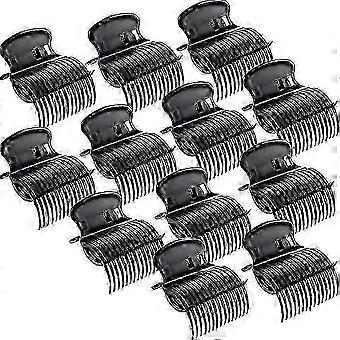 12 Pz Hot Roller Clips Capelli Curler Artiglio Clip Sostituzione Clip Rullo per Le Donne Ragazze Sezione Dei Capelli Styling