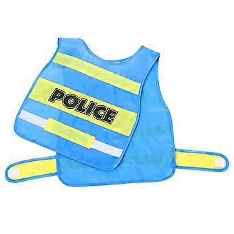 Politivest Barn Cosplay Politikostyme for Barn Rollespill
