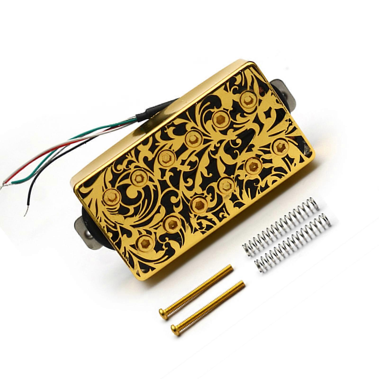 Professional Guitar Pickup Set with Shielding and Modular Design Easy Installation Suitable for Quick Customization  52mm