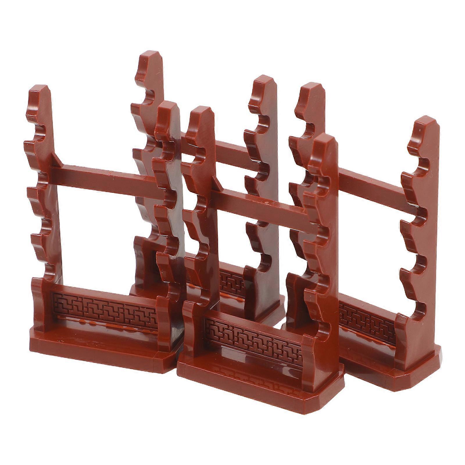 Model Display Rack Miniature Sword Holder for Storage 8Pcs Set