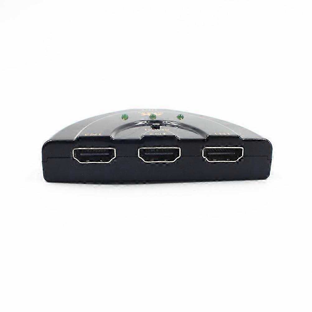 4K 3 Port Splitter for Audio Video Use 3 Inputs