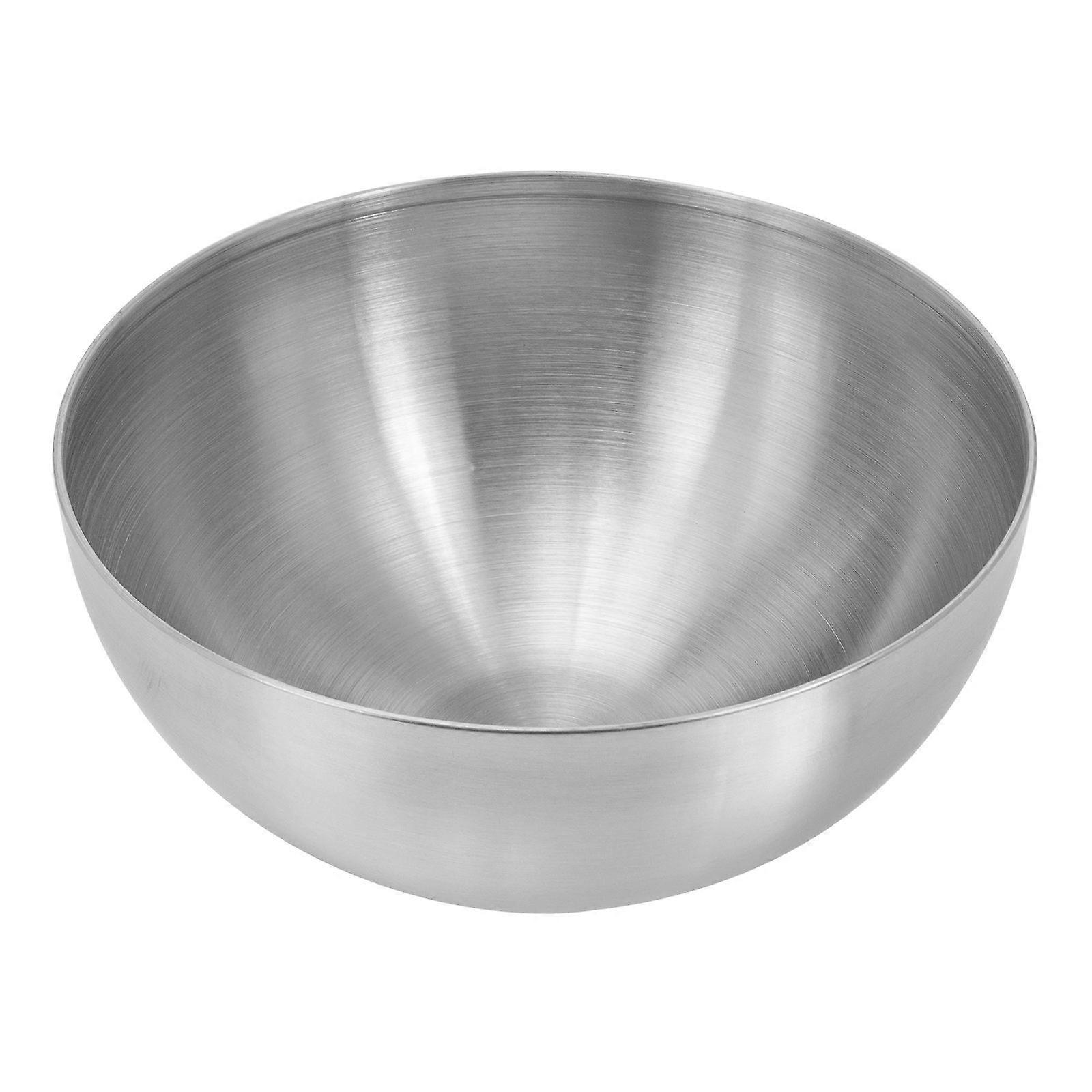 Multi-function Salad Bowl Fruit Storage Container Stainless Steel Storage Bowl