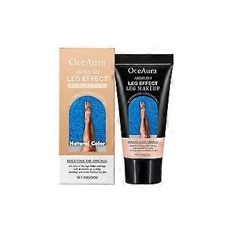 Oceaura leg skin tone foundation cream - sommer utendørs strand, bronse og hvete hudtone forbedring for daglig hudpleie