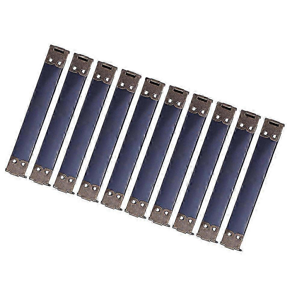 DIY Handbag Metal Internal Flex Frames Sewing Accessories 20Pcs Navy