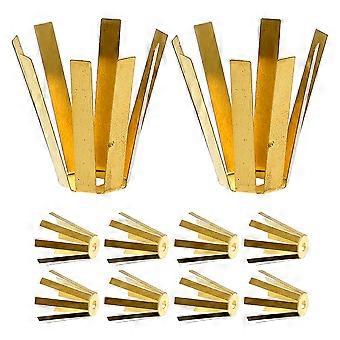 10pcs Brass Golf Shaft Adapter Shims Octopus Shape For Enhanced Stability Golf Club Shaft Spacer Golf Octopus Shims Golf Accessories