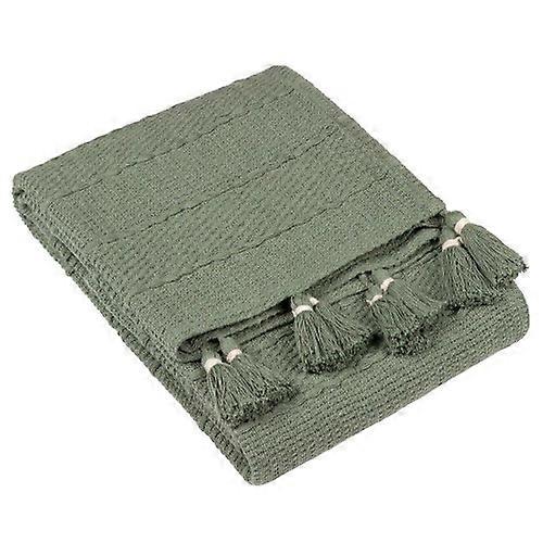 Yard Caliche Woven Tassel Throw