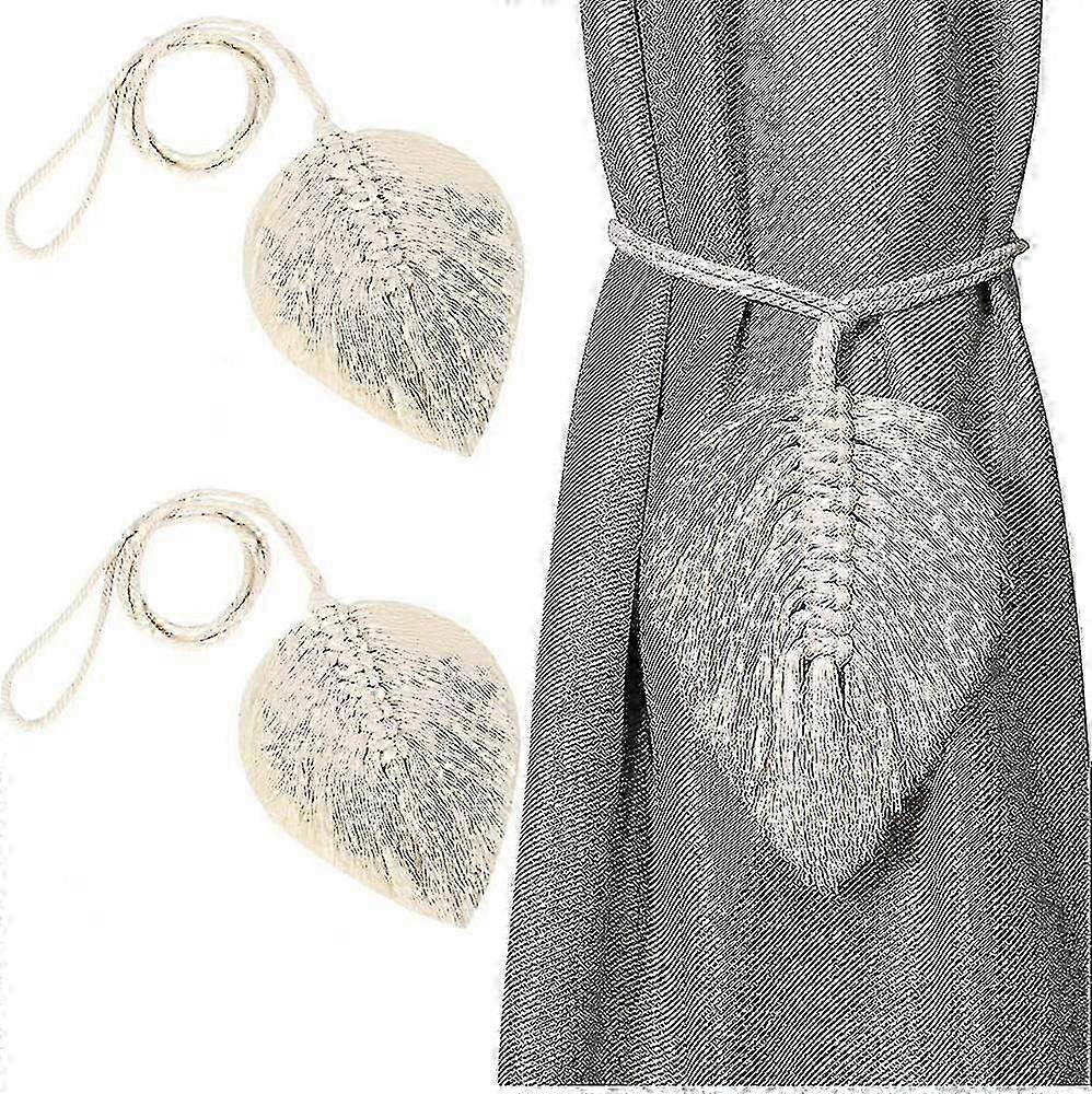 Braided Curtain Tiebacks (2 Pack)