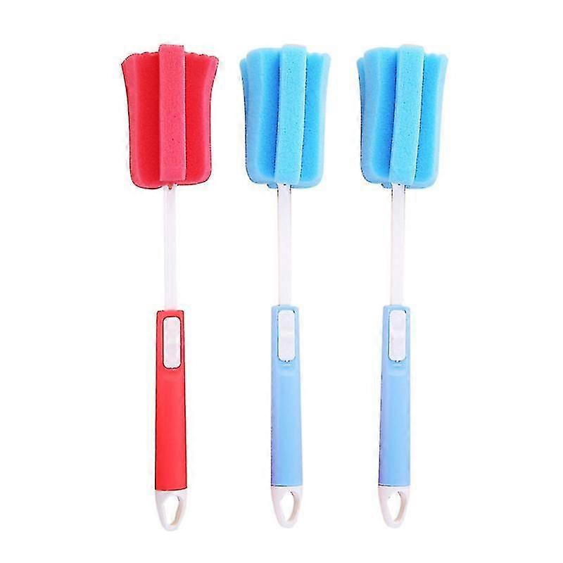 3pcs Cleaning Supplies, Sponge Bottle Brush