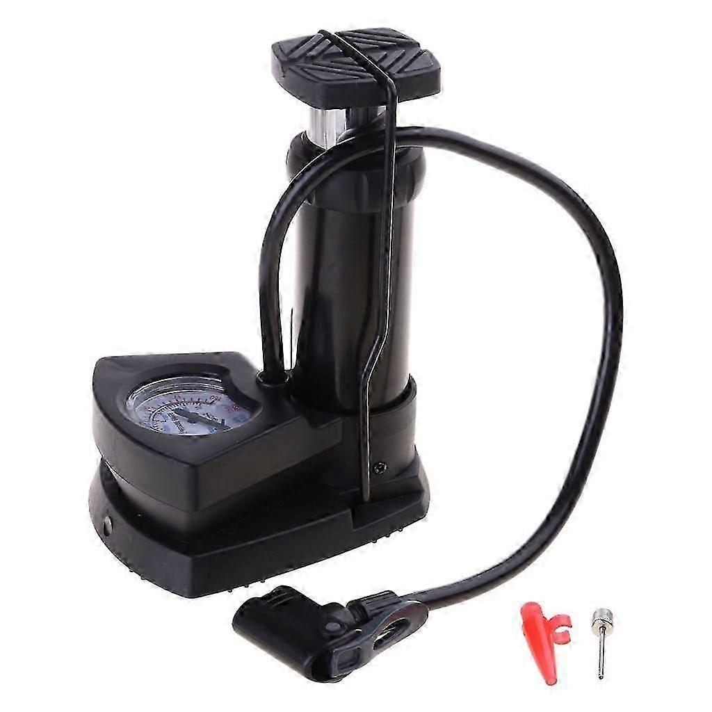 Däckpump med tryckmätare 160PSI luftpump