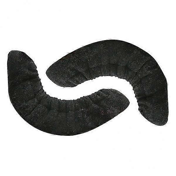 2x Schwarze M Eislaufkufenüberzüge