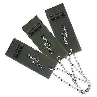 Rescue Signal Whistle 3Pcs Safety Survival Whistle for