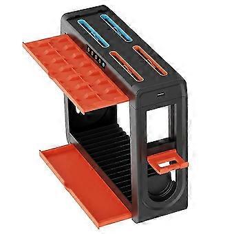 IPEGA Charging Organizer Dock PG-SW2027 compatible for Switch 1/2 with 8 Joy-Con,Pro Controller and Game Storage,Storage Tower