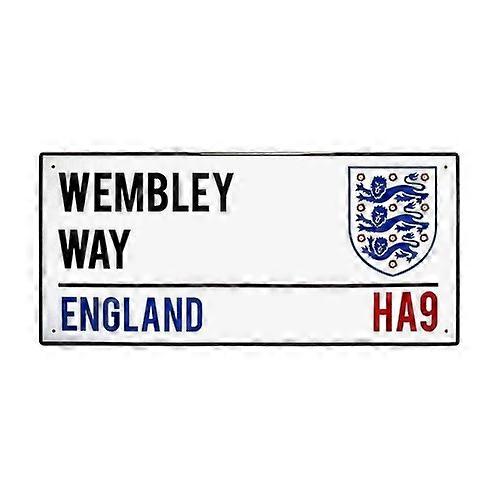 Anglia FA Wembley Way címer utcatábla