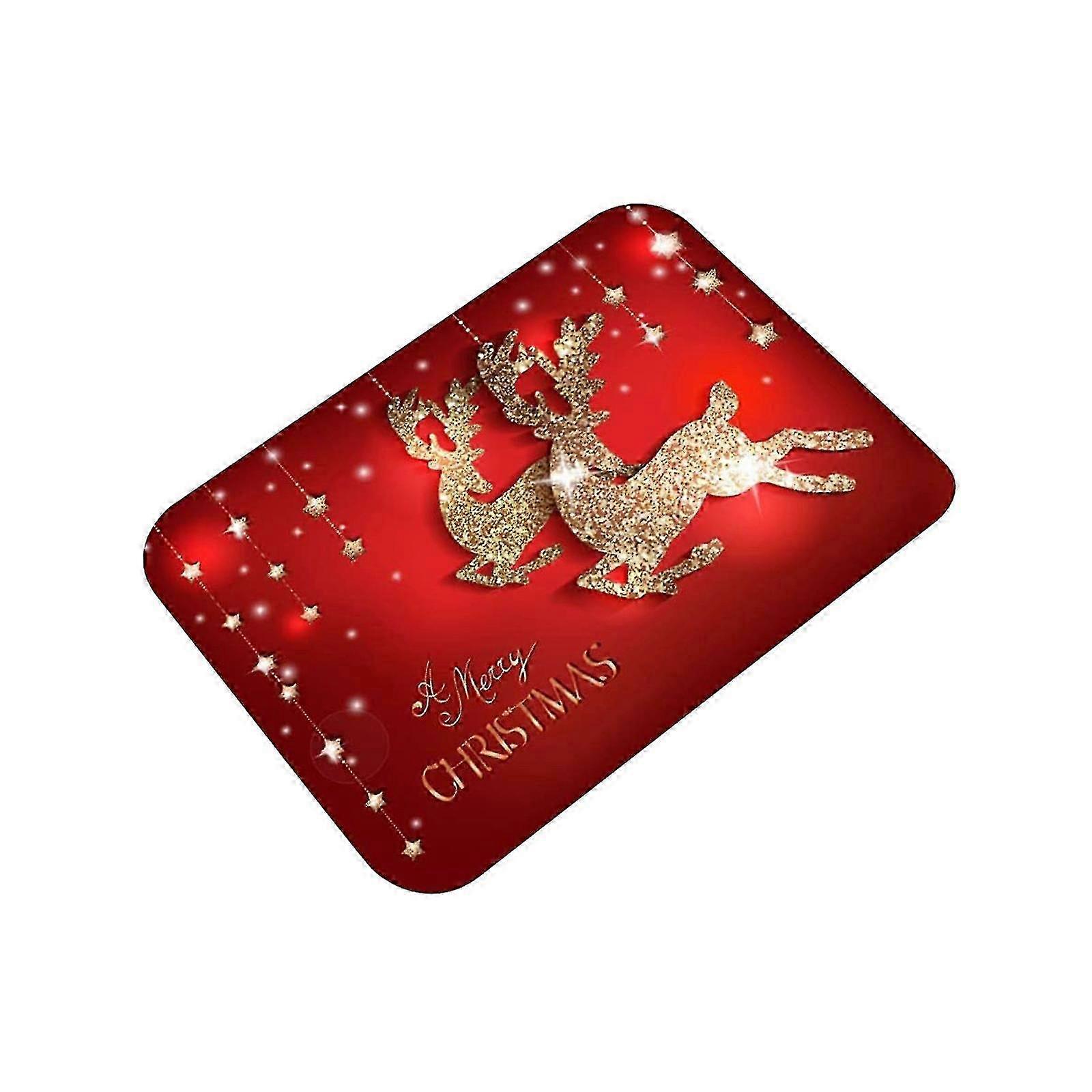 Christmas Doormat Creative Front Door Decoration Multipurpose