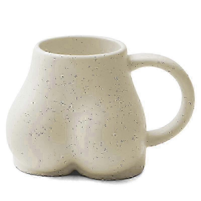 Unique Butt Ceramic Coffee Mug with 3D Funny Design 500ml