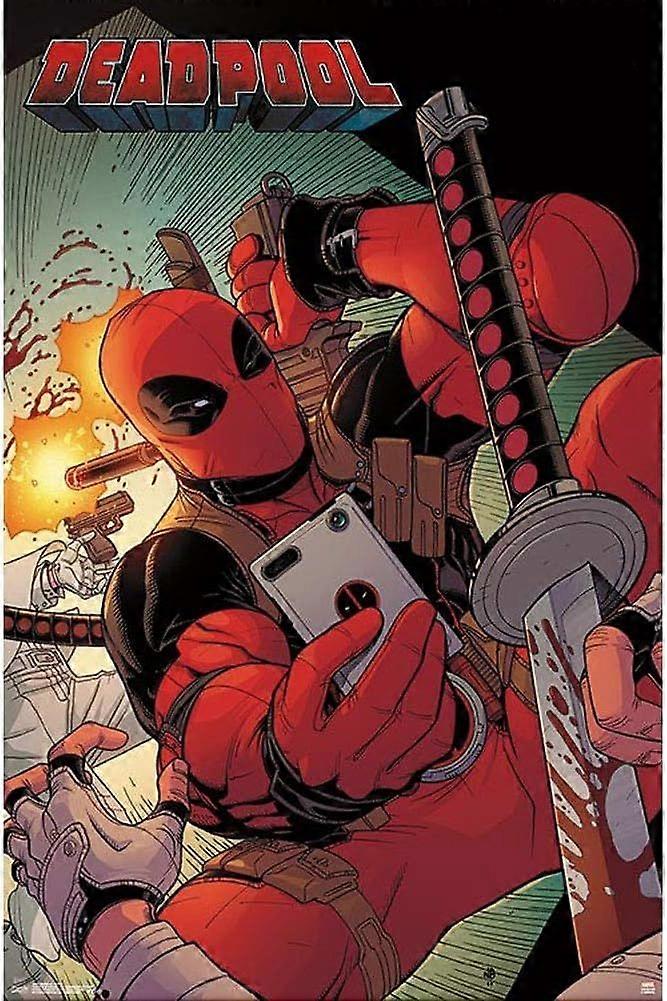 Marvel Comics Deadpool szelfi kirakó CYQL-1007