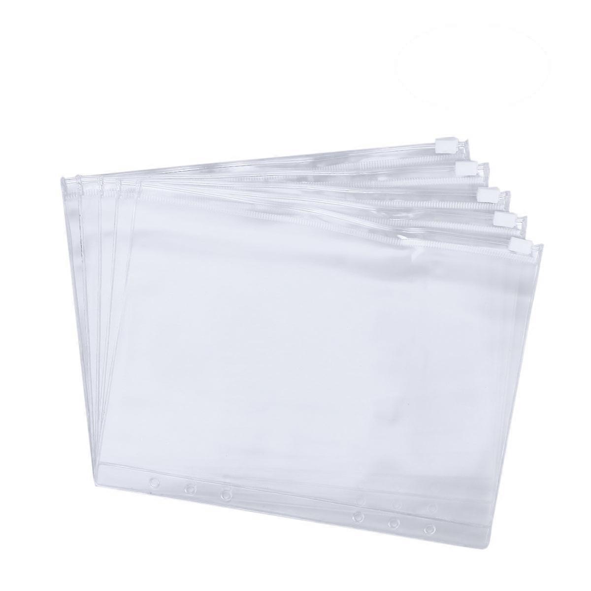 Polypropyleen documentenmap voor vouwmappen, inclusief 24 stuks transparante A5-enveloppen.