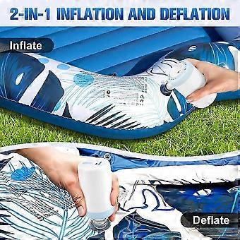 Portable Mini Air Pump, 4KPa Ultra-Fast Inflation/Deflation for Pool Floats, Air Mattresses and Inflatables