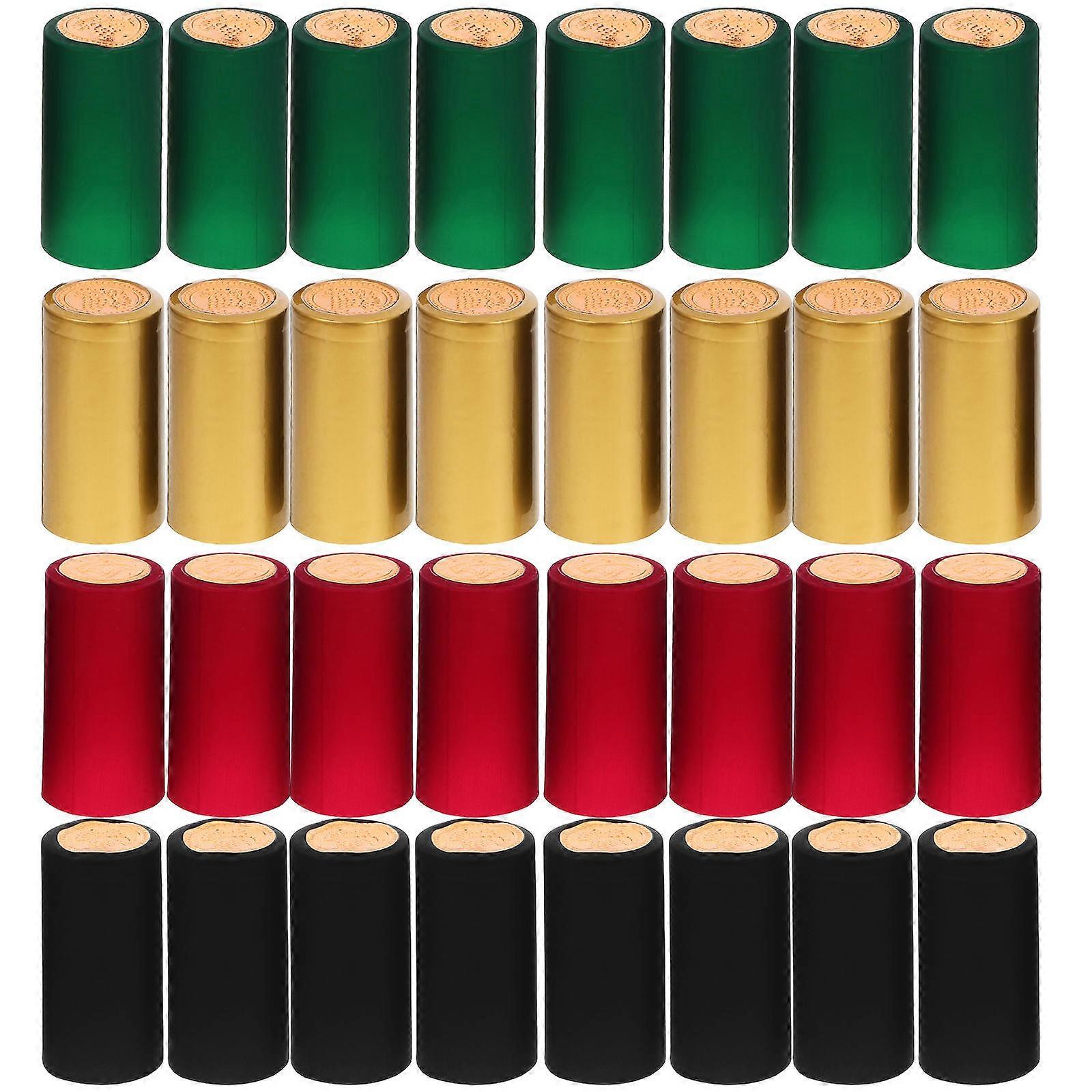 PVC Red Caps Shrink Wrap for Home Making 200Pcs