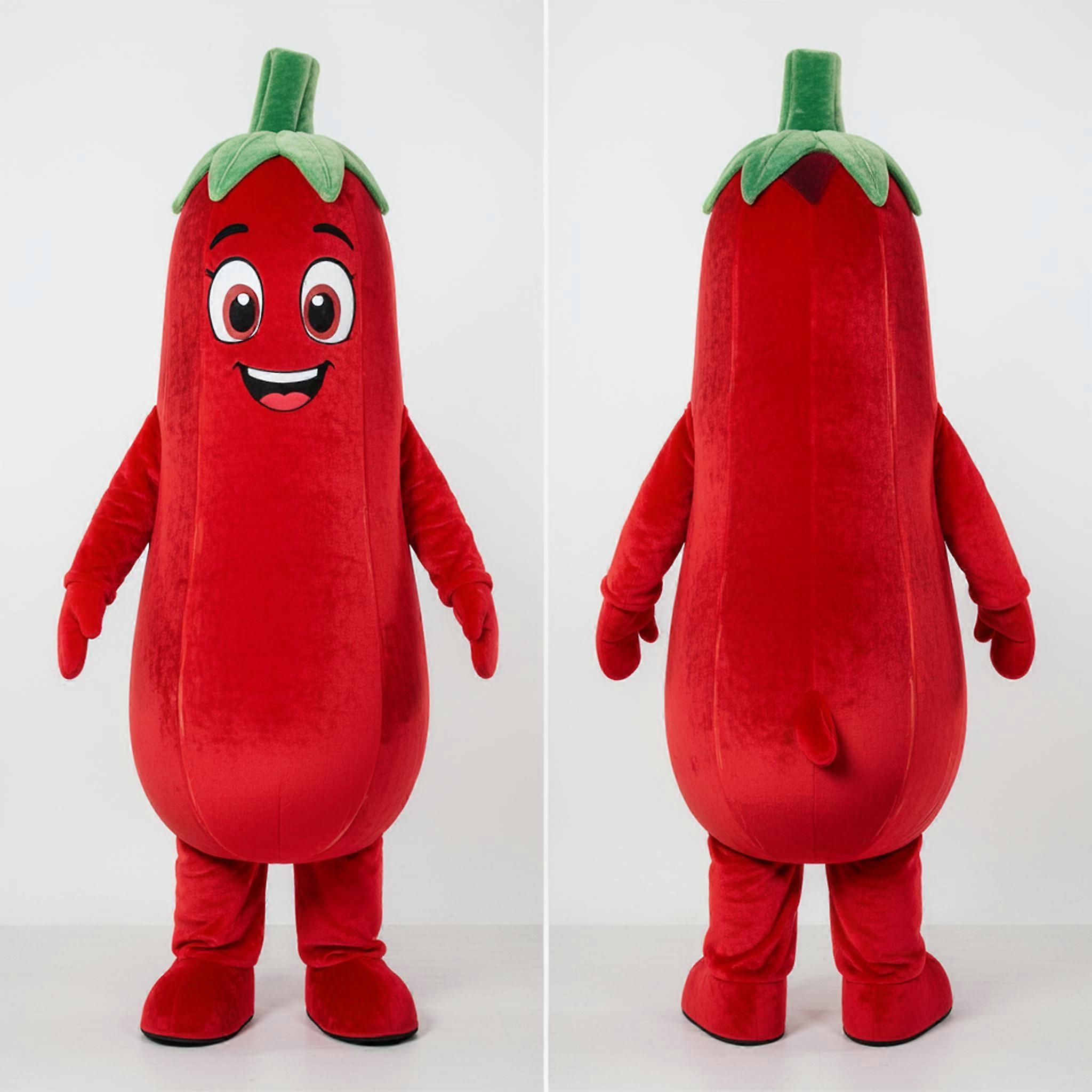 MASTICOT Crimson Round Zucchini Mascot