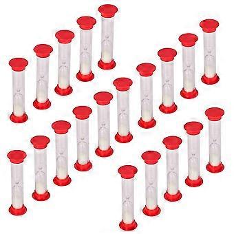 30 sekund Piaskowy timer Klepsydra Zegar Countdown Bulk Toy Set Kids Games Pack Of 20 (white San